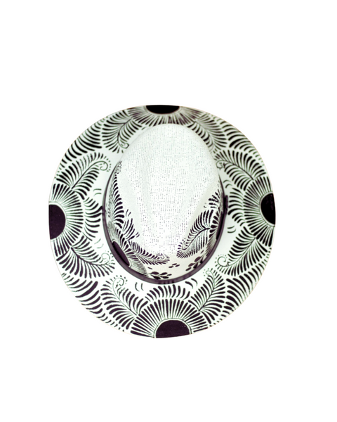 Maite Artisanal Hat - Hand Painted in Mexico