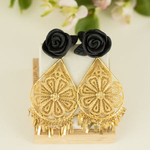 Filigrana Gold Plated Earrings - Ana