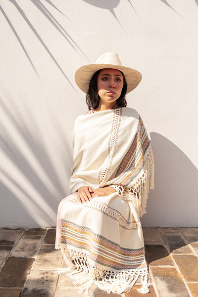 Handwoven Shawl - Desert