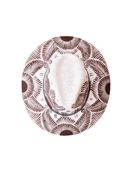 Daniela  Artisanal Hat - Hand Painted in Mexico