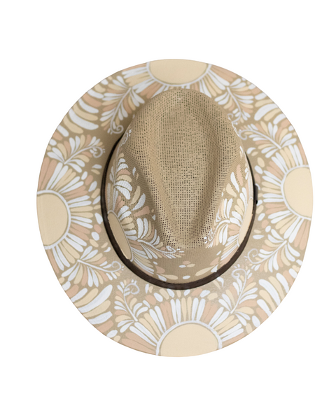 Jimena Artisanal Hat - Hand Painted in Mexico