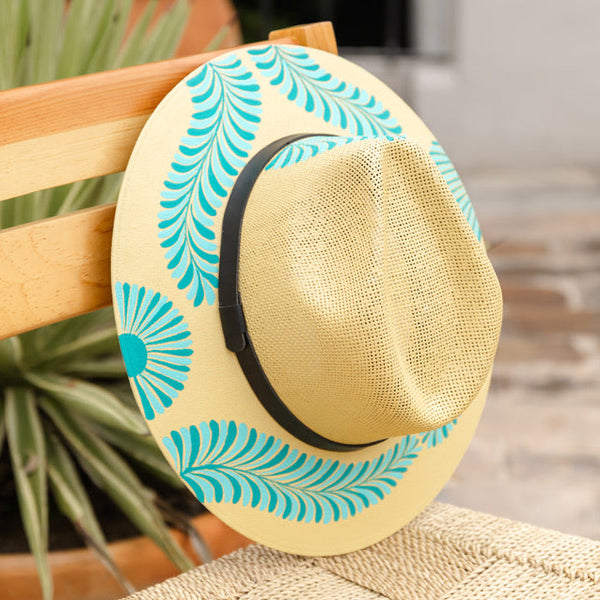 Hand Painted Adela Hat