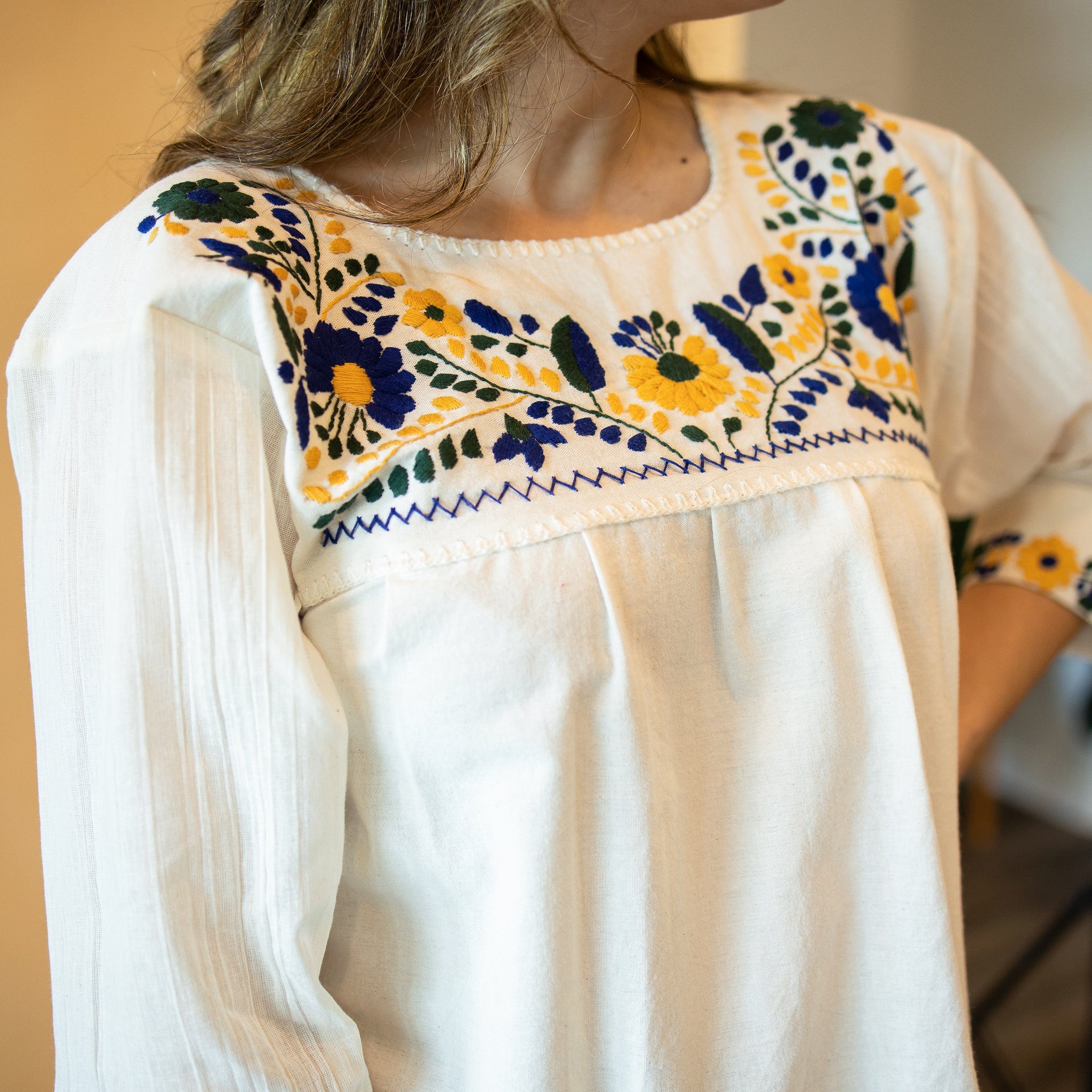 Mexican peasant tops online