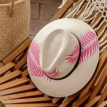 Itzel Artisanal Hat - Hand Painted in Mexico