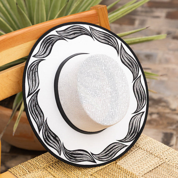 Hand Painted Lidia Hat