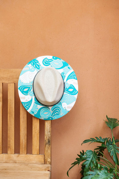Natalia Artisanal Hat - Hand Painted in Mexico