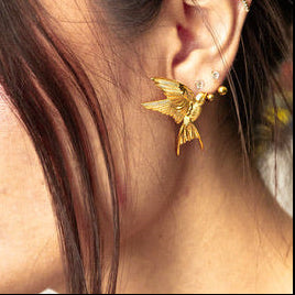 Cielo Earrings - 18K Gold Plated