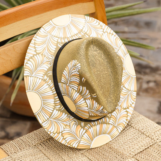 Hand Painted Jimena Hat