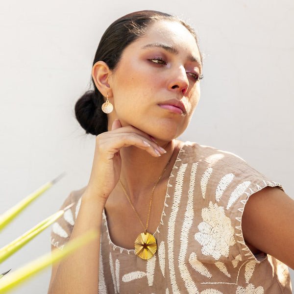 Sol Necklace- 18K Gold Plated