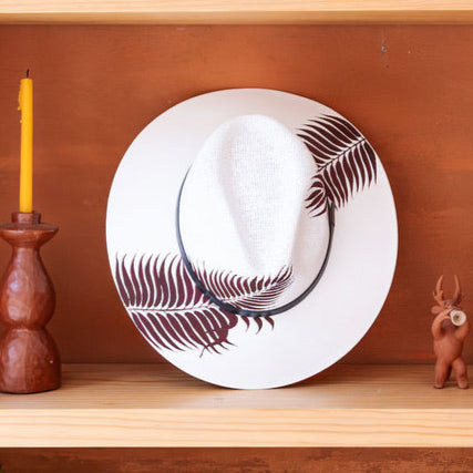 Estela Artisanal Hat - Hand Painted in Mexico