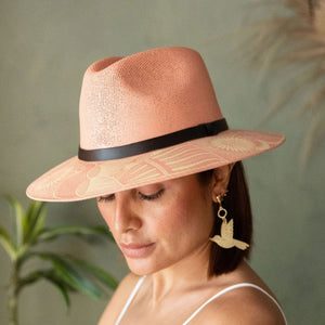 Isabel Artisanal Hat - Hand Painted in Mexico