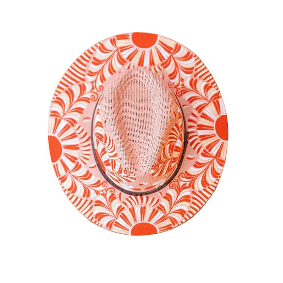 Hand Painted Maria Hat