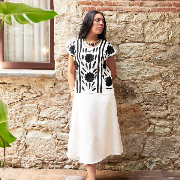 Wrap Midi Skirt with Pockets (PREORDER)