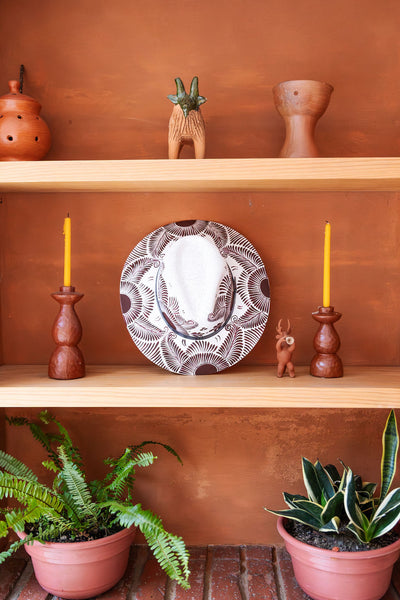 Daniela  Artisanal Hat - Hand Painted in Mexico