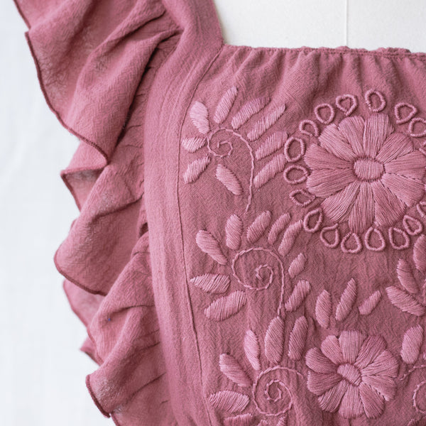 Ximena Midi Dress - Mauve