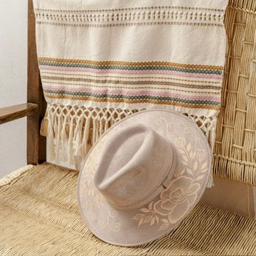 Rosario Hat - Vegan Suede Sand