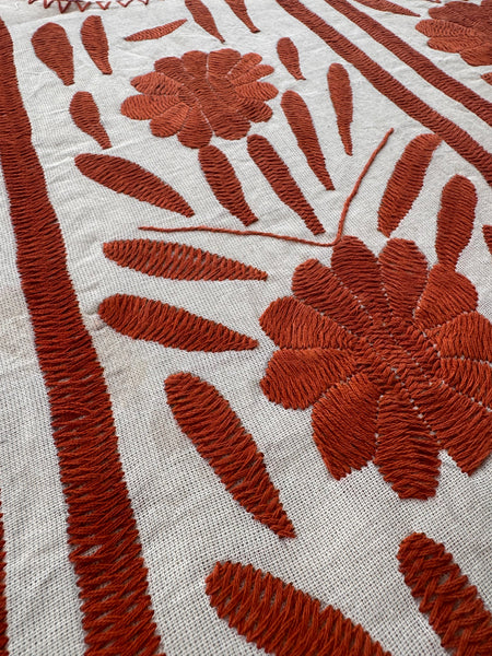 Palmita Blouse - Hand Embroidered in Oaxaca