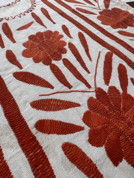 Palmita Blouse - Hand Embroidered in Oaxaca