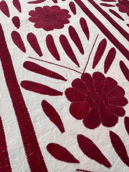 Palmita Blouse - Hand Embroidered in Oaxaca