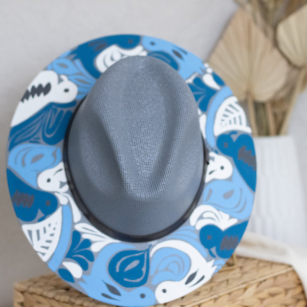 Luciana Artisanal Hat - Hand Painted in Mexico