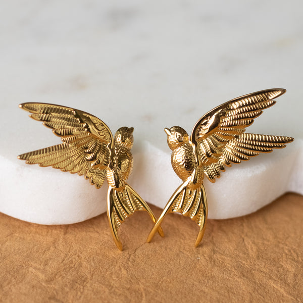 Cielo Earrings - 18K Gold Plated