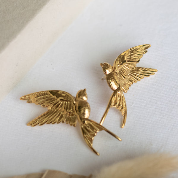 Cielo Earrings - 18K Gold Plated
