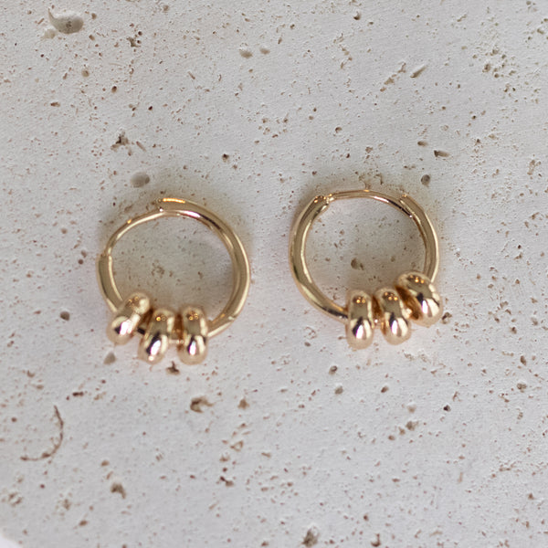 Adela Earrings - 18K Gold Plated