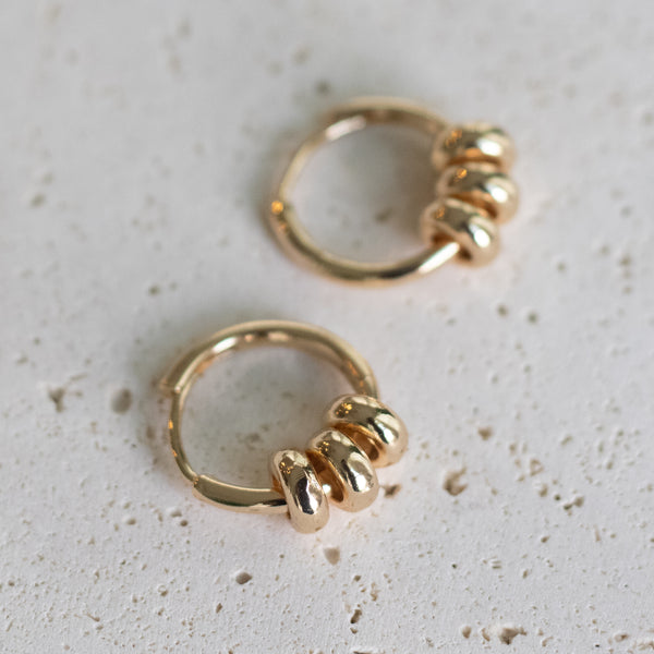 Adela Earrings - 18K Gold Plated