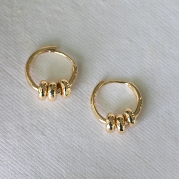 Adela Earrings - 18K Gold Plated