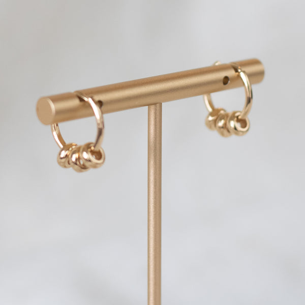 Adela Earrings - 18K Gold Plated