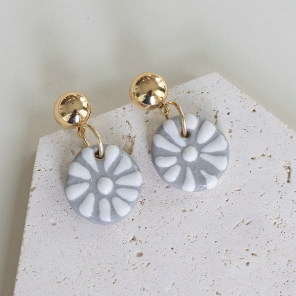 Adriana Grey Talavera Earrings - 18K Gold Plated