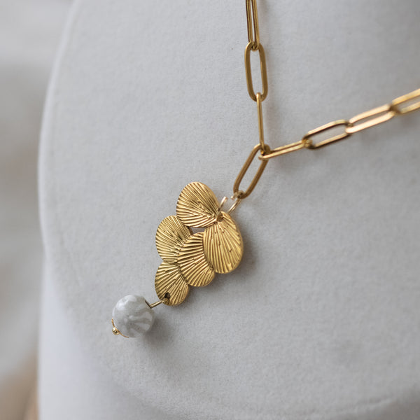 Erica Grey Talavera Necklace - 18K Gold Plated