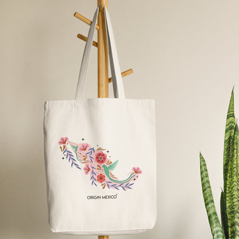 Origin Mexico Quetzal Tote Bag