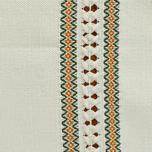 Hand Woven Placemat - Olive and Mustard