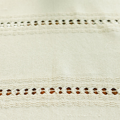 Hand Woven Placemat - Natural Cotton