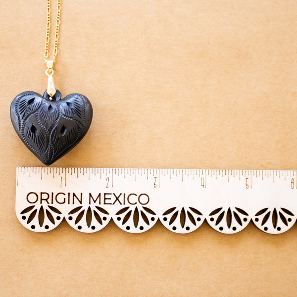 Barro Negro Necklace  - Handmade in Oaxaca