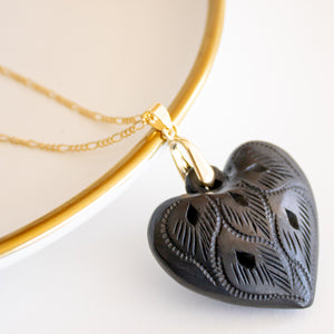 Barro Negro Necklace  - Handmade in Oaxaca