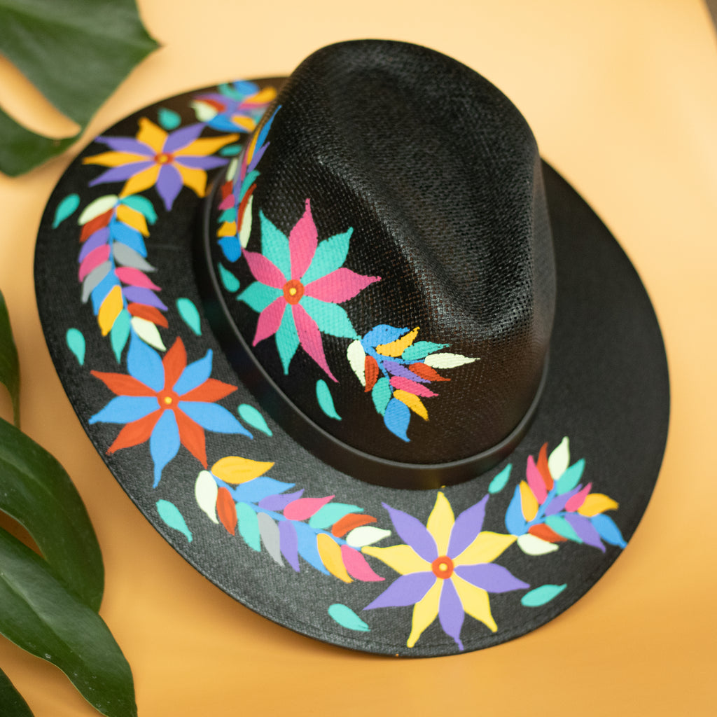 Zahra Darwish Hand Painted Yucatan Hat - 9