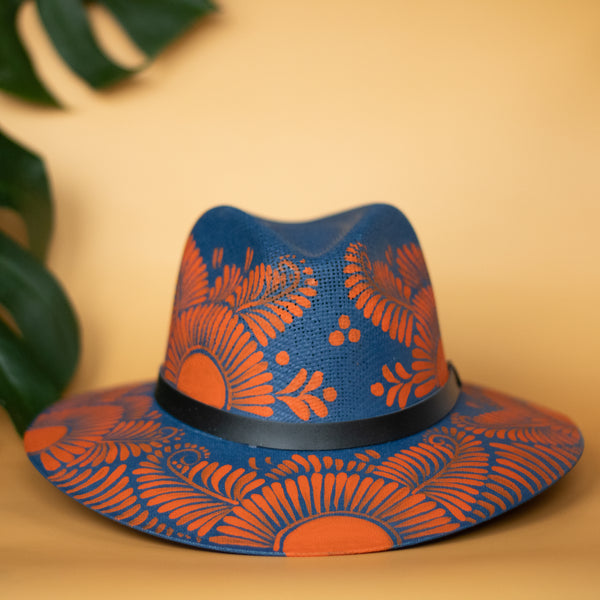 Isabel Artisanal Hat - Hand Painted in Mexico
