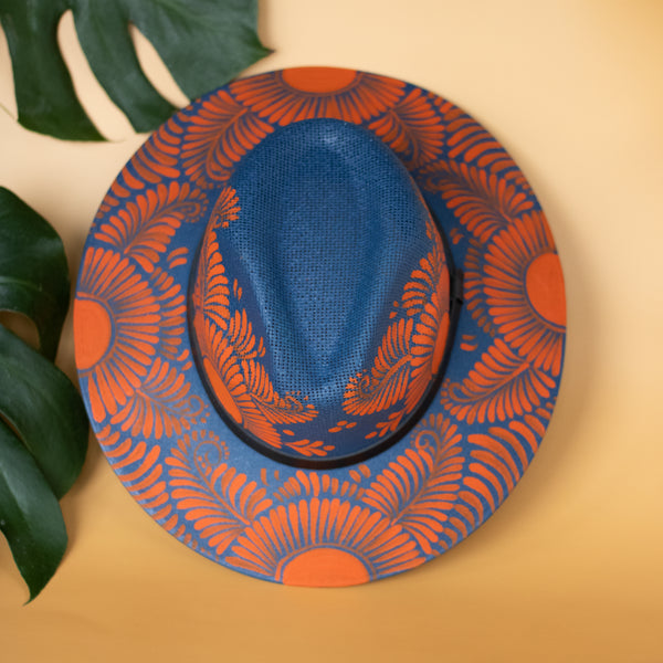 Isabel Artisanal Hat - Hand Painted in Mexico